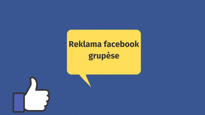 reklama facebook grupeje